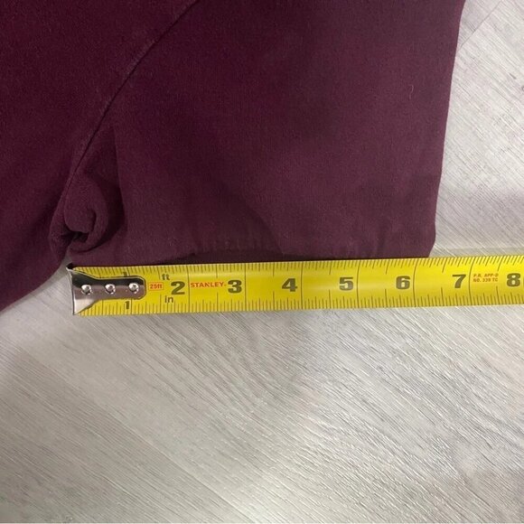 American Eagle Mens Vintage Classic Polo Shirt Burgundy Size M/L - Picture 9 of 12